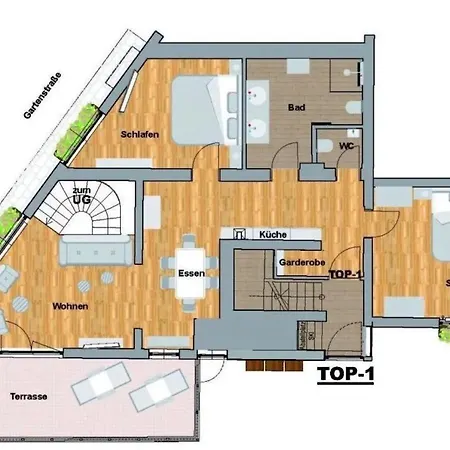 شقة Ferienwohnung Kaisereck Top 1